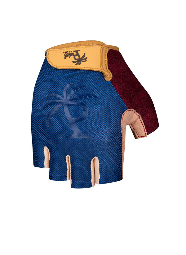 Navy Tan Glove